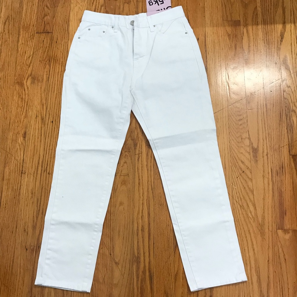 White jeans